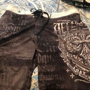 Mens 36 affliction board short
